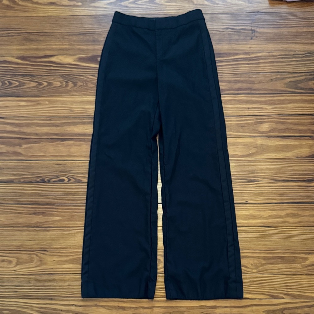 Banana Republic Black Trousers with Branded Waistband